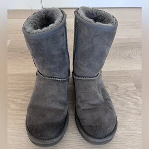 UGG Charcoal Classic Short Boots